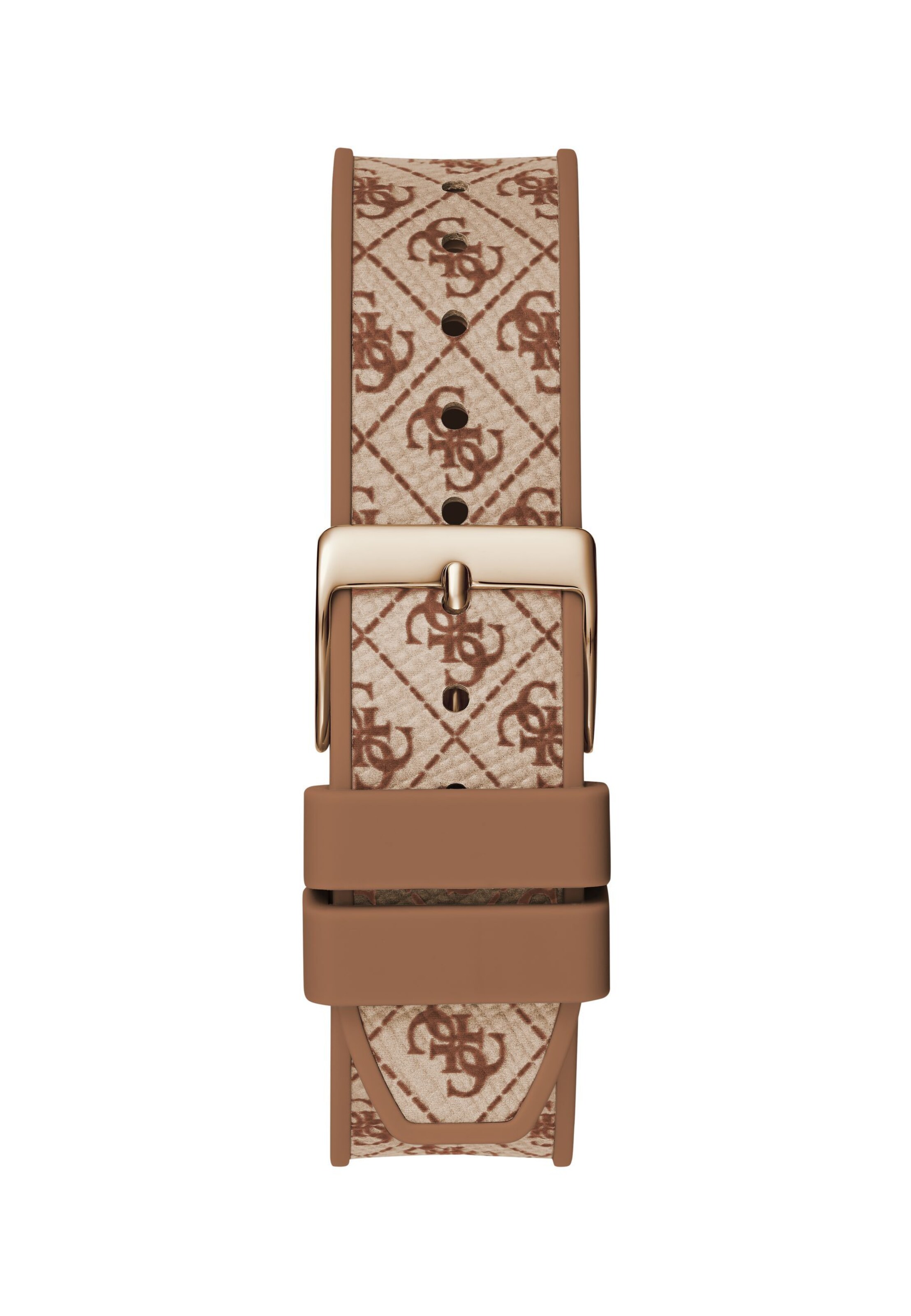 GUESS Analoog horloge 'Charisma' in Bruin