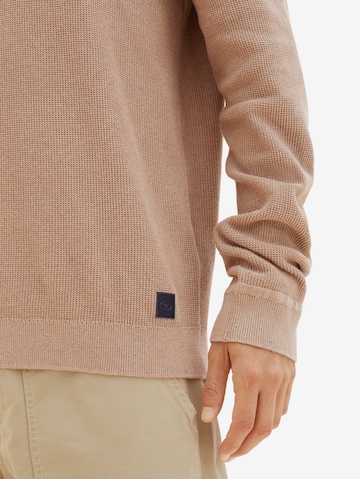 Pullover di TOM TAILOR in marrone