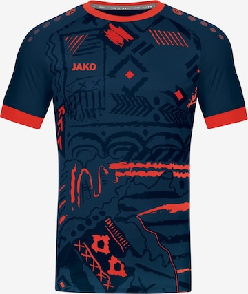 JAKO Performance Shirt 'Tropicana' in Blue: front