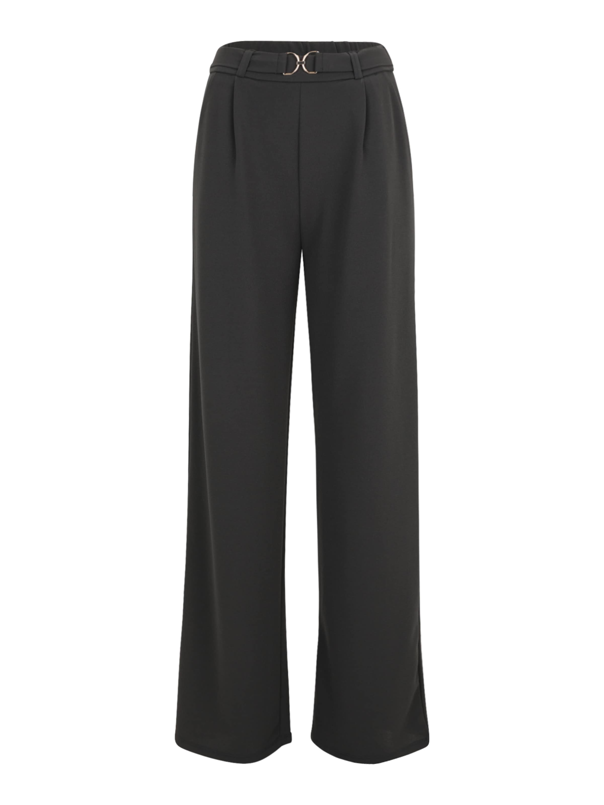 JDY Tall Wide leg Pleat-Front Pants 'JDYGEGGO' in Grey: front