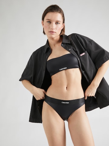 Calvin Klein Swimwear Σλιπ μπικίνι σε μαύρο