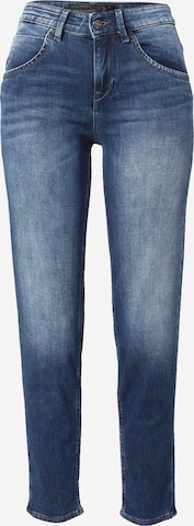 DRYKORN Slimfit Jeans 'LIKE' in Blauw: voorkant