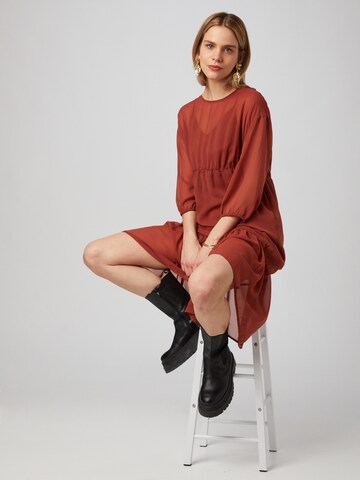 ABOUT YOU x MOGLI Dress 'Liz' in Brown