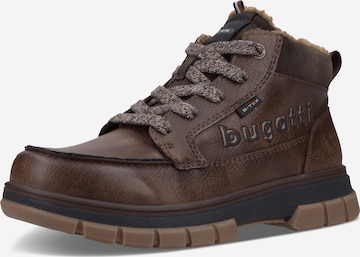 bugatti Lace-up boots in Brown: front