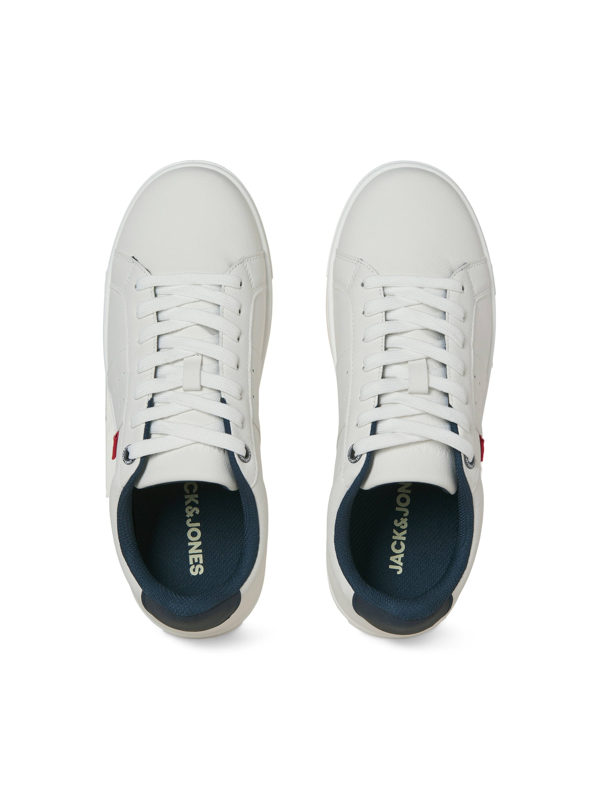 JACK & JONES Platform trainers 'JFWCARDIFF' in White