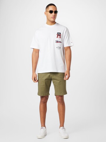 TOMMY HILFIGER - regular Pantalón chino 'Harlem' en verde