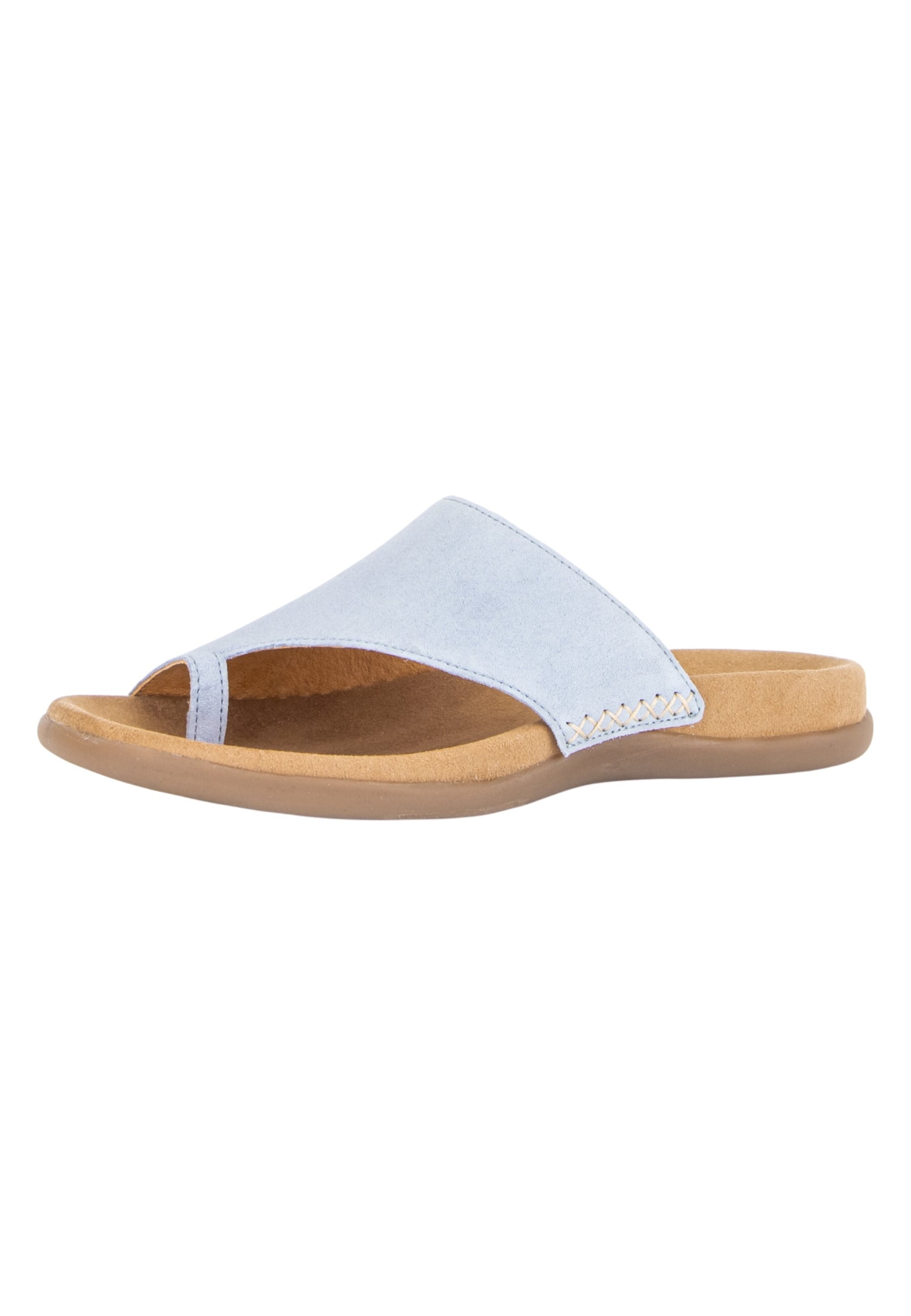 GABOR Teenslipper in Blauw: voorkant
