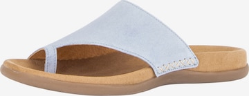 mėlyna GABOR Šlepetės per pirštą: priekis