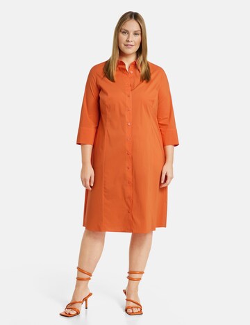 SAMOON Blousejurk in Oranje