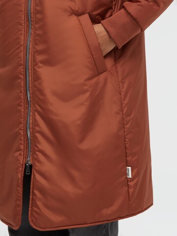 SENSES.THE LABEL Between-Seasons Coat in Brown