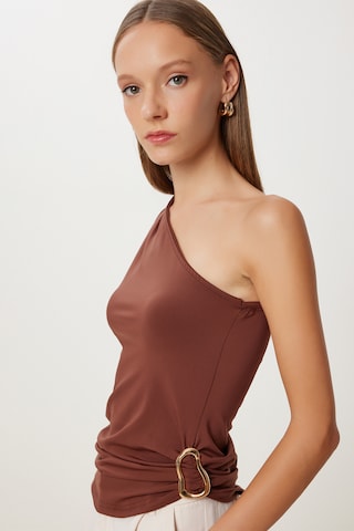 Maglietta di Happiness İstanbul in marrone