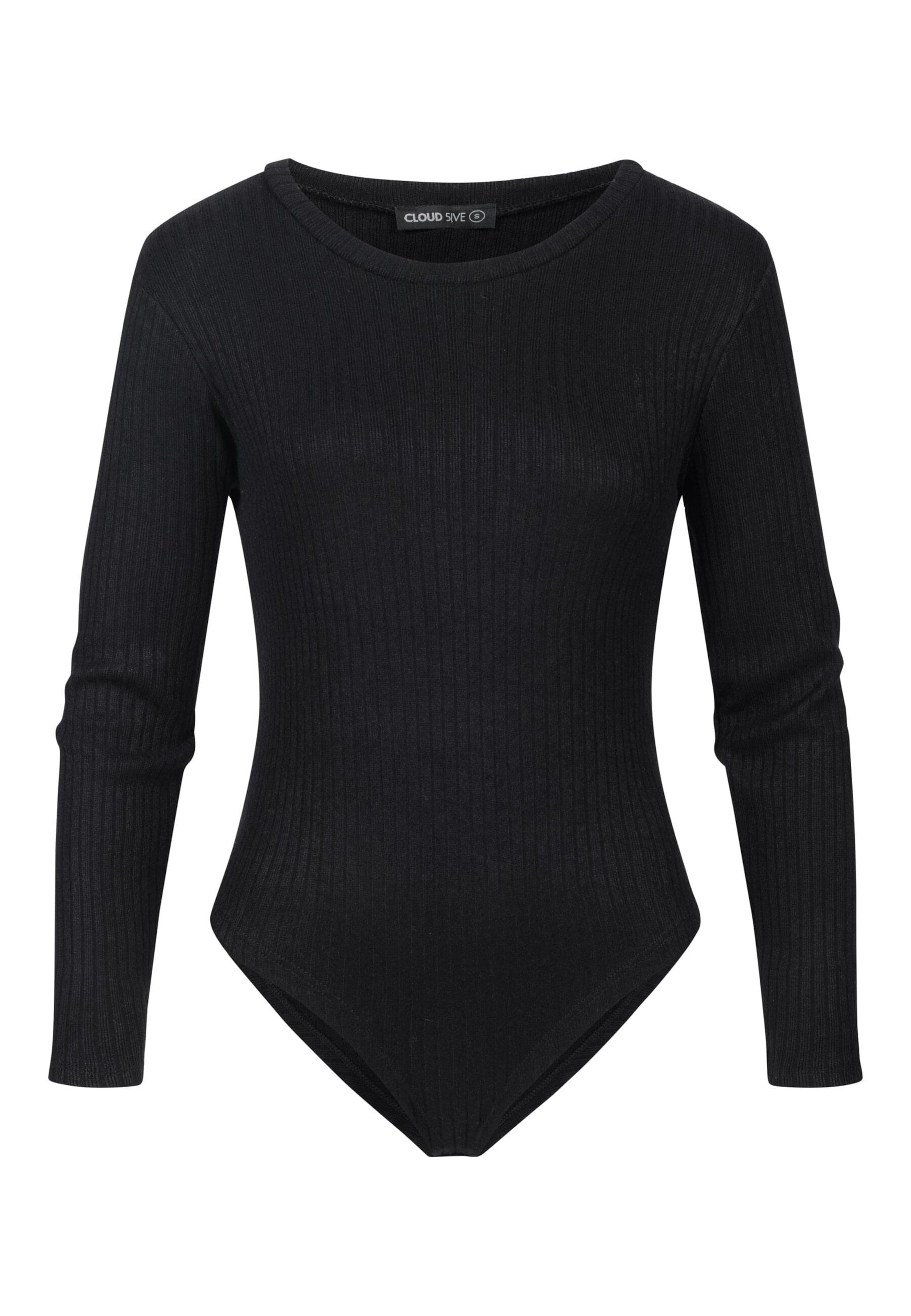 Cloud5ive Bodysuit in Black: front