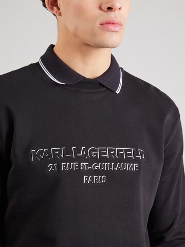 Karl LagerfeldSweater majica - crna boja