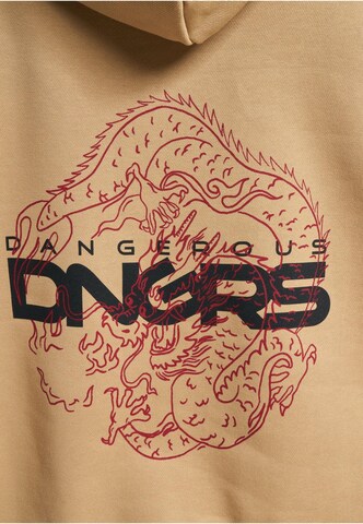 Dangerous DNGRS Sweatshirt 'Brave' in Beige