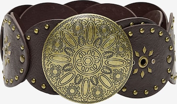 BershkaRemen - smeđa boja: prednji dio