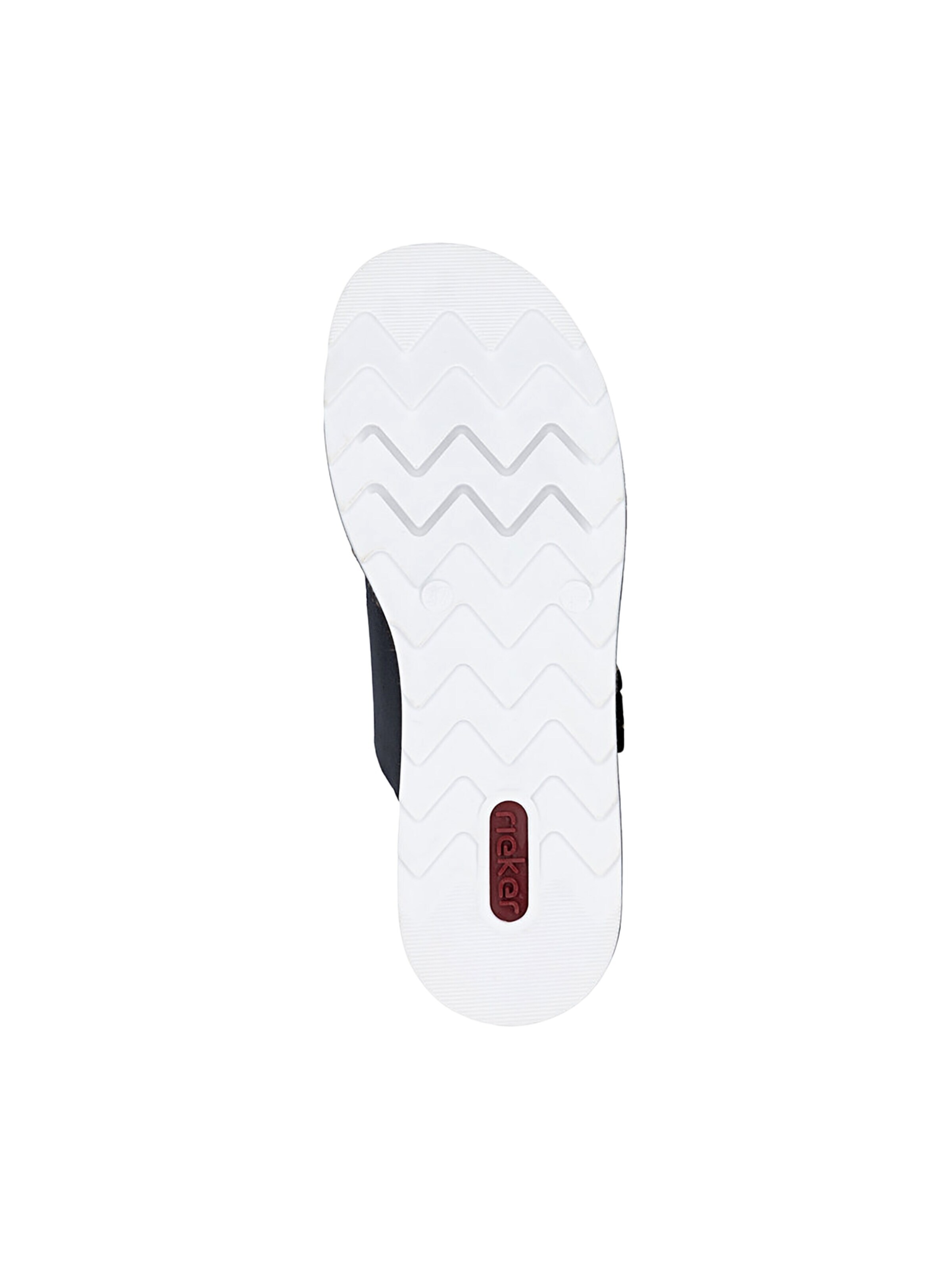Mule 'Leder-Sandalen mit Keilabsatz „Montreux“' Rieker en noir