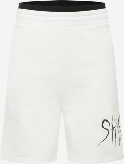 Pantaloni 'Lexa' SHYX pe alb, Vizualizare produs