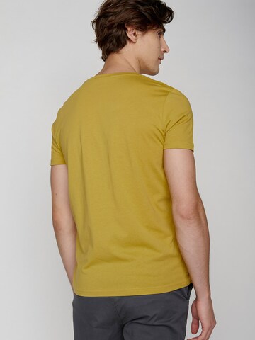 GREENBOMB Shirt 'Nature Sea Dragon' in Geel
