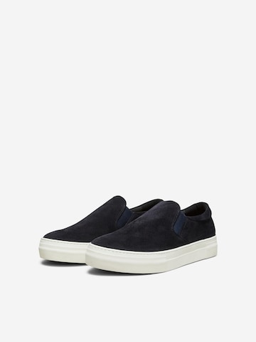 SELECTED HOMME Loafer 'SLHDAVID' värissä sininen