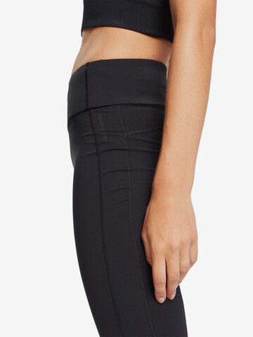 Skinny Pantalon de sport ESPRIT en noir