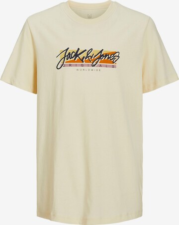 Jack & Jones Junior Shirt in Geel: voorkant