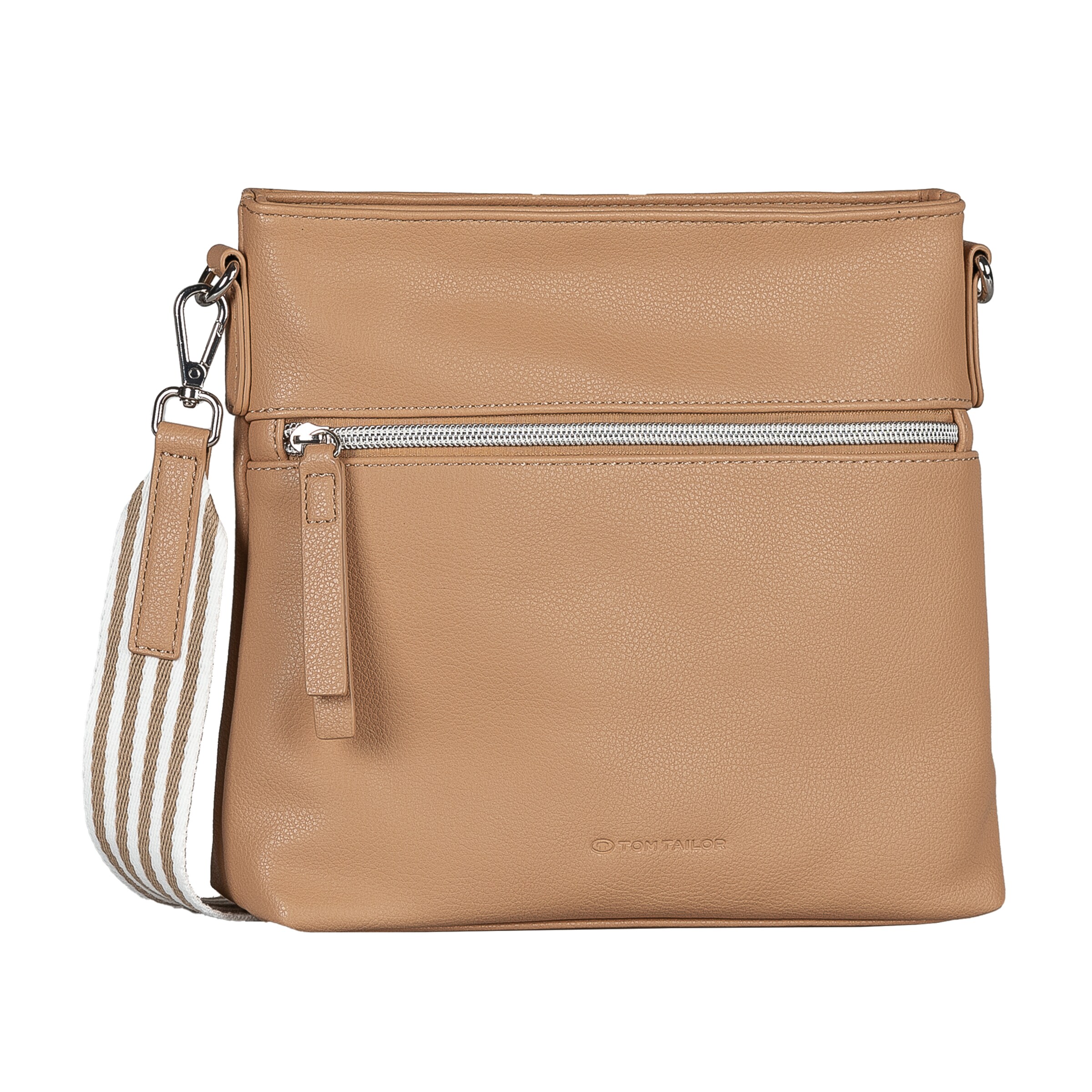 TOM TAILOR Umhängetasche in Beige: Vorderseite