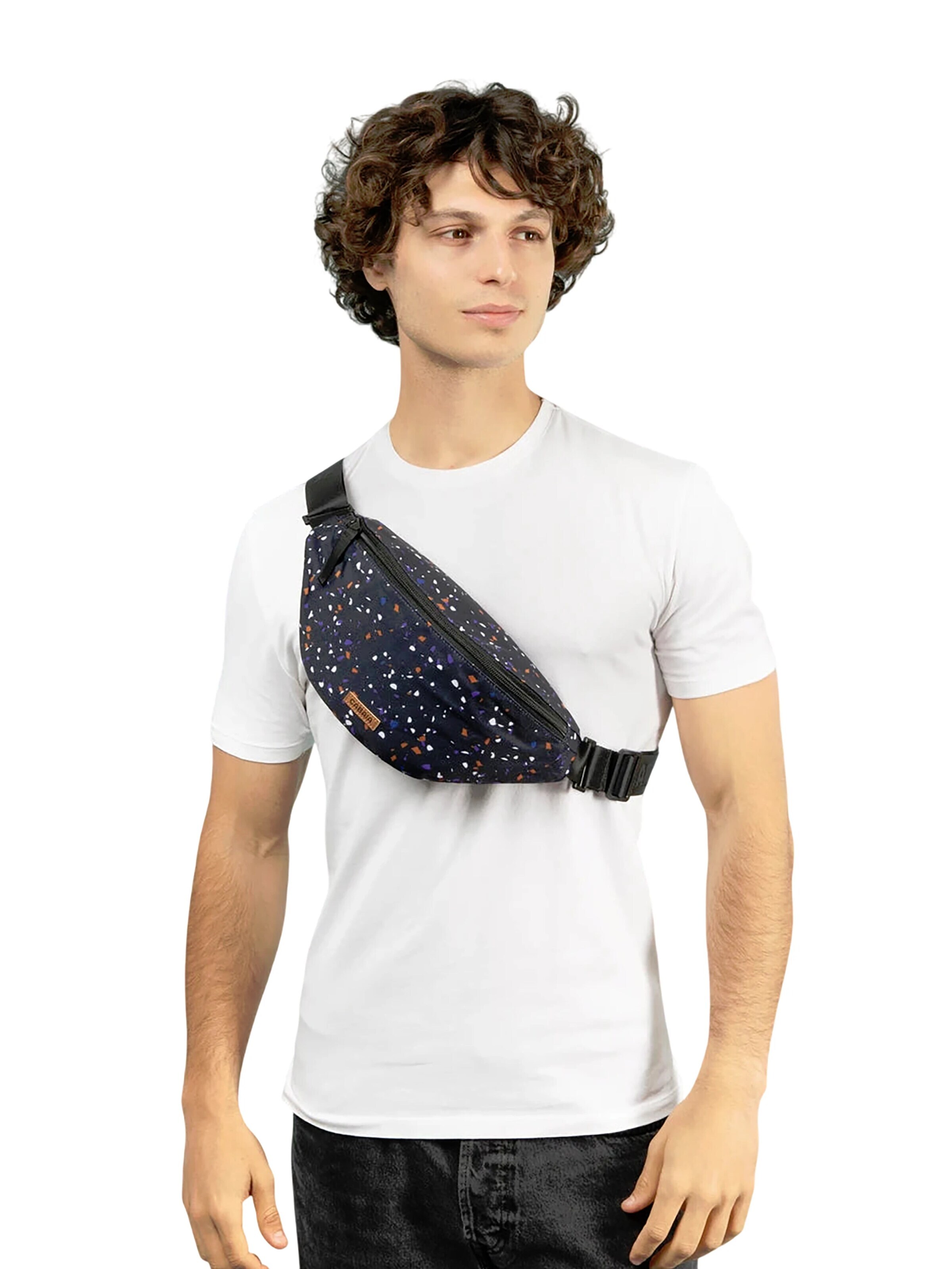 Cabaia Fanny Pack '2IN1 Medium Berlin' in Black