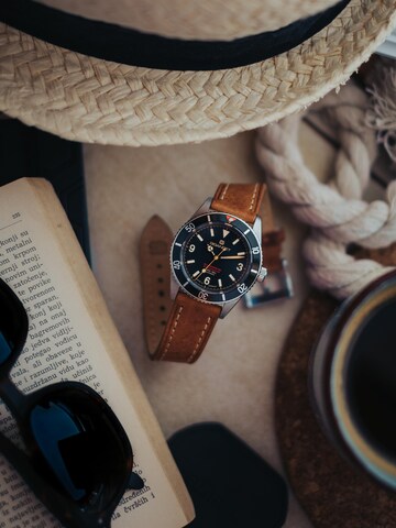 Gigandet Analoguhr 'SEA GROUND 100'‌‌‌‌‌‌‌‌‌‌ in Schwarz