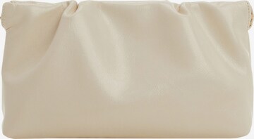 MANGO Clutch 'FERIA' in Beige: voorkant