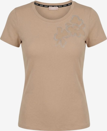 Top 'ECS MODA TA6155 JS923' di Liu Jo in beige: frontale