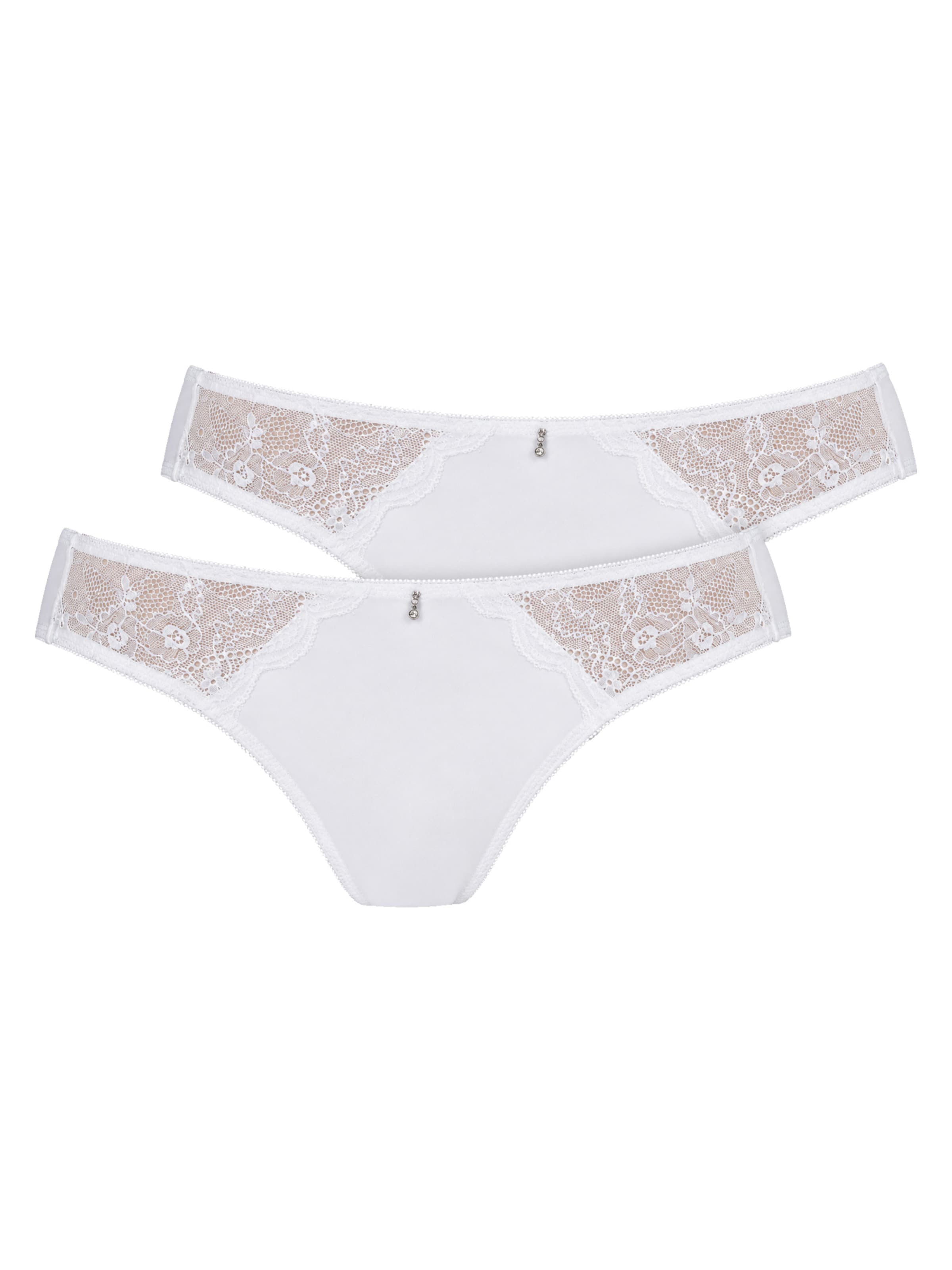 VIANIA Panty 'AVA' in White: front