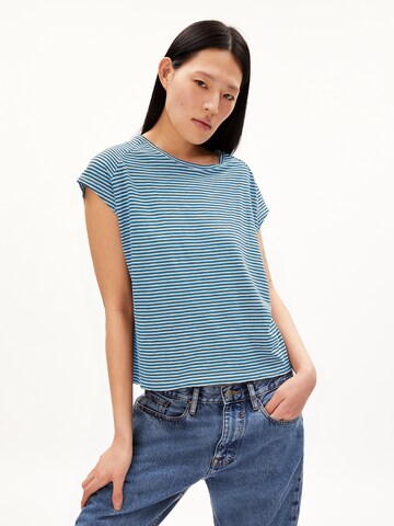 ARMEDANGELS Shirt 'Onelia' in Blauw: voorkant