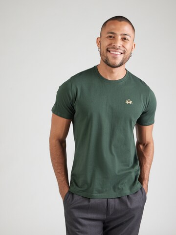 La Martina Shirt in Green: front