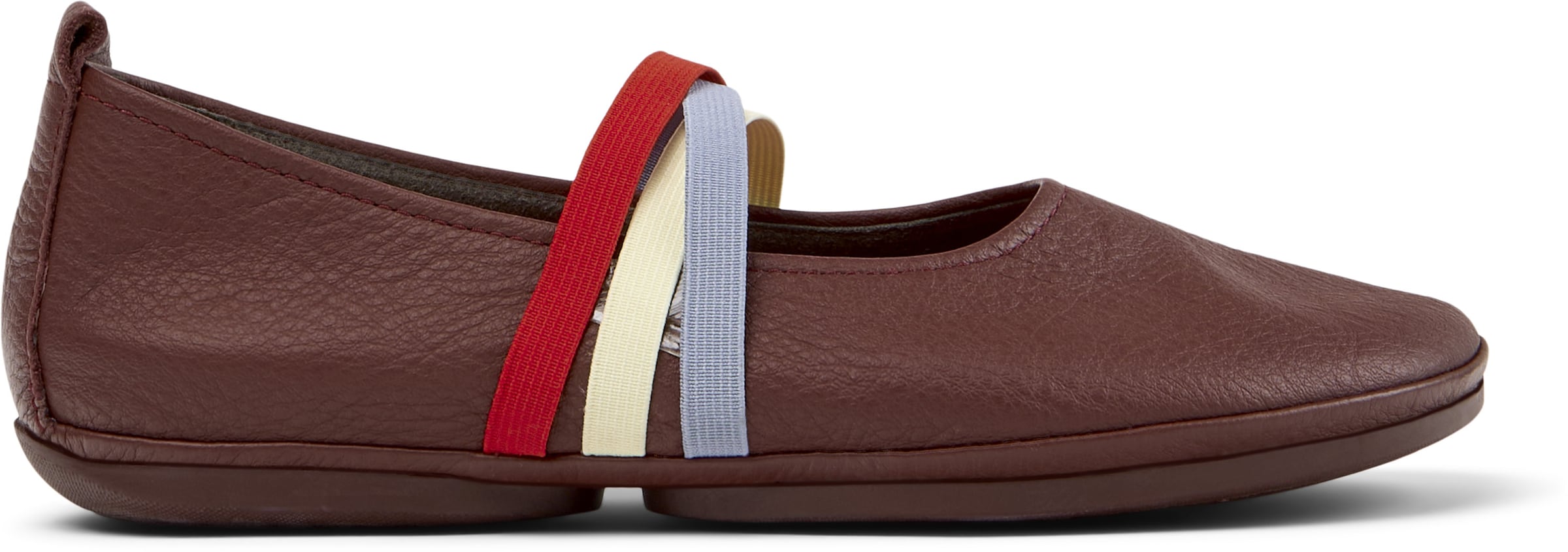 Ballerina con cinturino 'Right Nina' di CAMPER in rosso