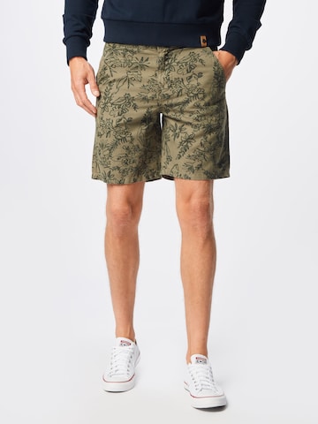 Superdry Normální Chino kalhoty 'Cali' – zelená: přední strana
