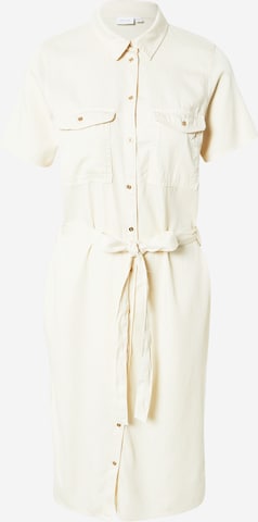 VILA Shirt Dress 'BISTA' in Beige: front