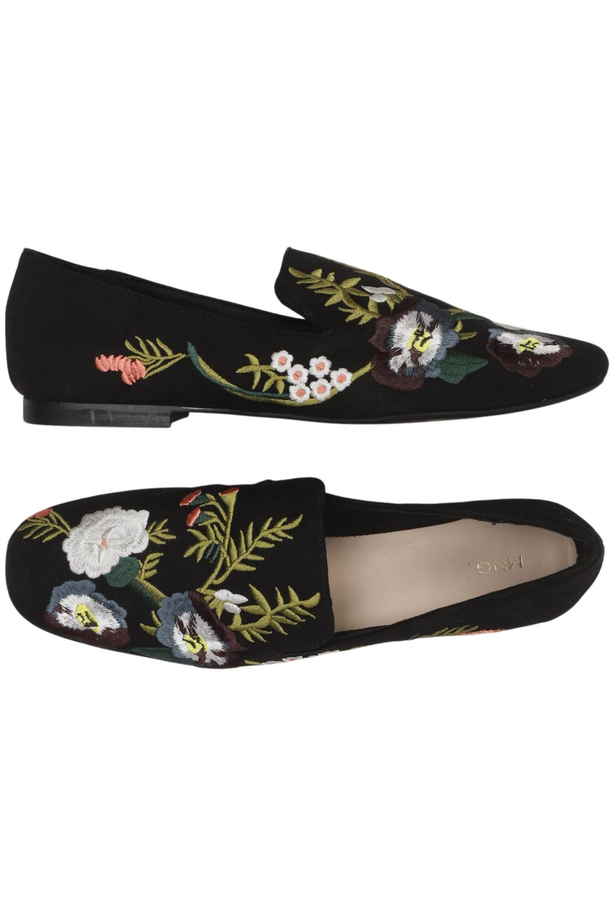 MANGO Flats & Loafers in 37 in Black: front