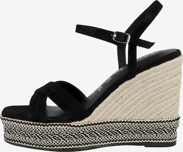 TAMARIS Strap Sandals in Black