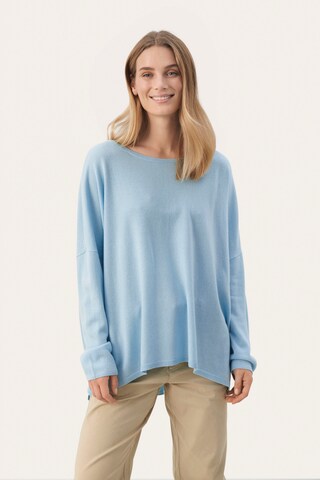 Pull-over 'Tila' Part Two en bleu : devant