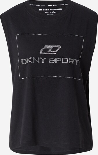 Top 'RHINESTONE' DKNY Performance pe gri / negru, Vizualizare produs