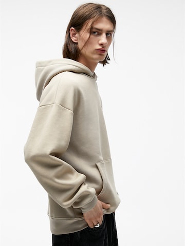 Pull&Bear Sweatshirt i beige