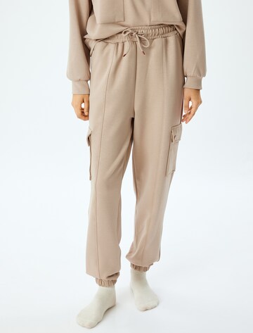 Koton Pajama pants in Beige: front