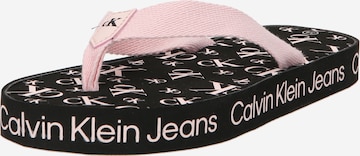 Calvin Klein JeansSandale - roza boja: prednji dio