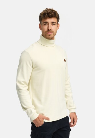 INDICODE JEANS Shirt 'INGuadalupe' in Wit