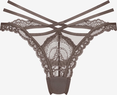 Hunkemöller String 'Janine' in XXS in Brown, Item view
