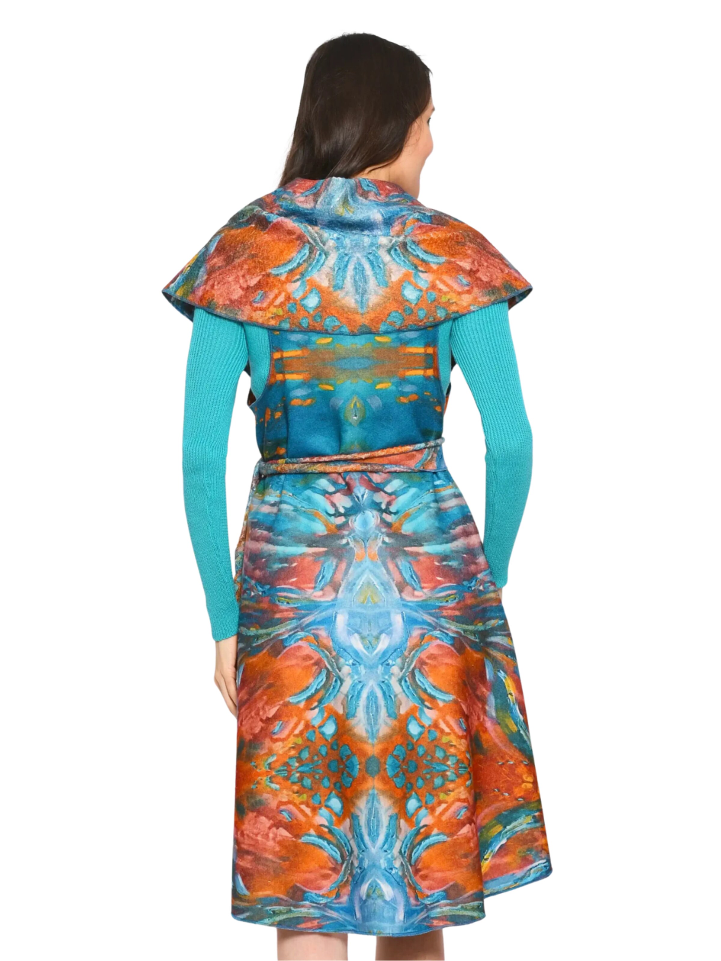 Csillag Zsuzsi - Chaleco 'Dina' en Mezcla de colores