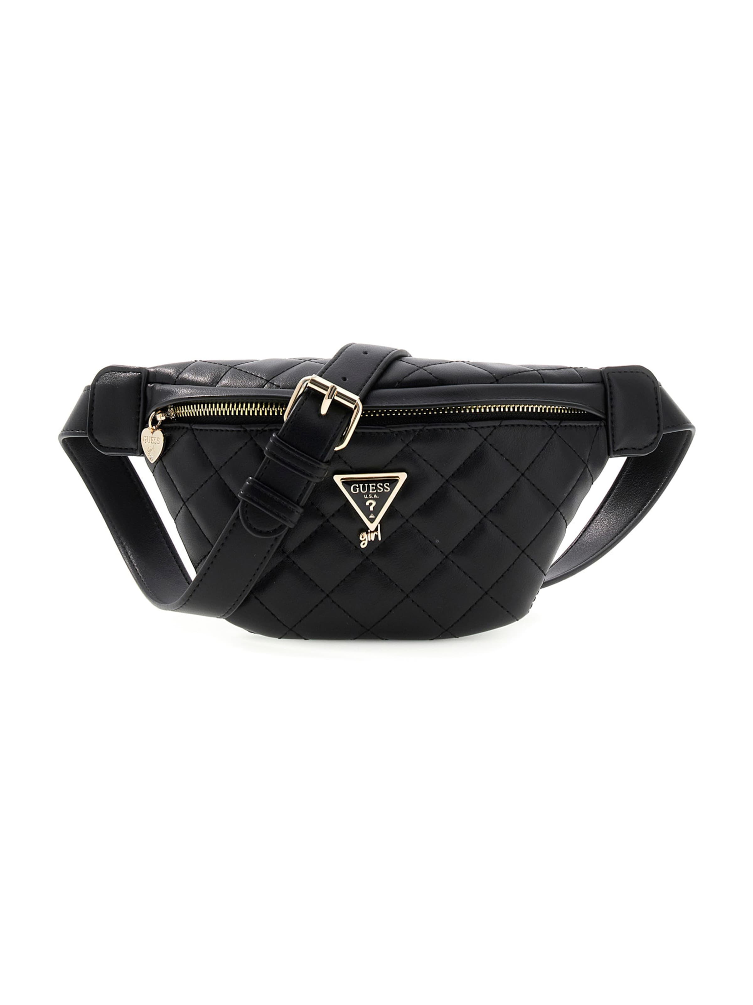 GUESS Fanny Pack in Black: front