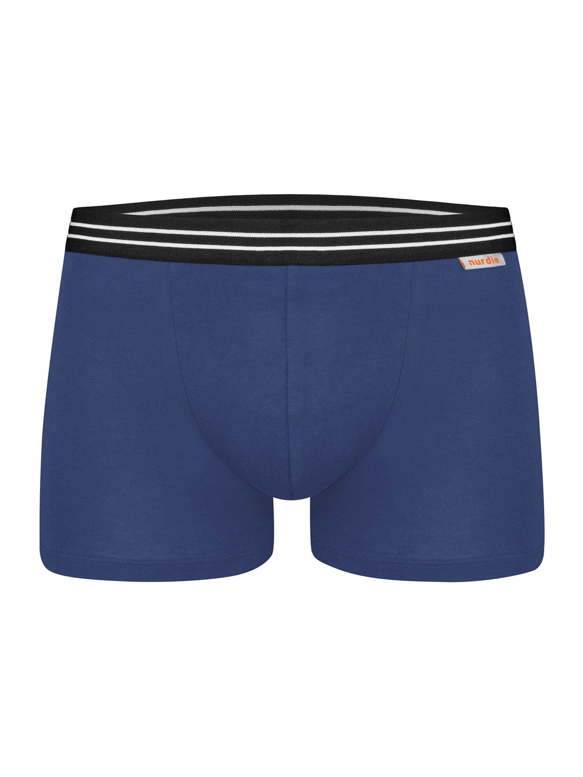 Nur Die Boxer shorts ' Cotton Stretch ' in Blue