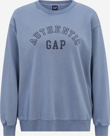 Gap Petite Свитшот в Синий: спереди