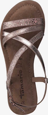 TAMARIS Strap Sandals in Gold